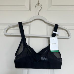 DKNY Shear Black Bra